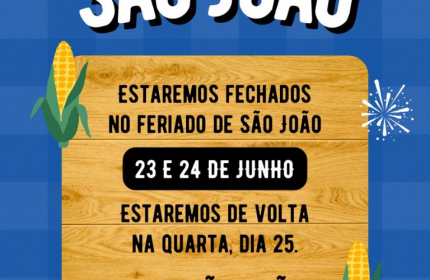 Horário de funcionamento para o São João 2025